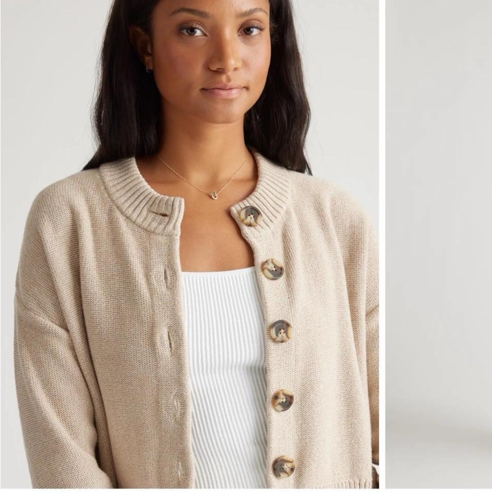 Quince Cropped Cardigan